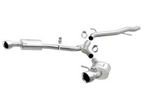 ES#3970127 - 19390 - Sport Series Cat-Back Performance Exhaust System  - The Sport Series Stainless Exhaust System delivers maximum performance, reduced mass and an aggressive exhaust sound. - Magnaflow - Audi