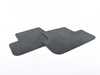 ES#3015595 - 8K0864450CQA5 - Rear Carpeted Floor Mats - Sabre Black - Set of carpeted rear floor mats that came stock on your vehicle, no embroidered logo - Genuine Volkswagen Audi - Audi