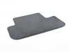 ES#3015595 - 8K0864450CQA5 - Rear Carpeted Floor Mats - Sabre Black - Set of carpeted rear floor mats that came stock on your vehicle, no embroidered logo - Genuine Volkswagen Audi - Audi