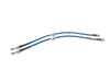 ES#4305480 - 007340LAFKT2 - Turner Stainless Steel Brake Line Replacement Kit  - Front and rear Turner Stainless Steel brake lines with fluid and tools for a complete DIY - Assembled By ECS - BMW