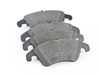 ES#3690846 - 0074205820MET - Front Brake Pad Set - Semi Metallic Front Brake Pad Set - Meyle - Mercedes Benz