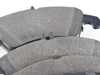 ES#3690846 - 0074205820MET - Front Brake Pad Set - Semi Metallic Front Brake Pad Set - Meyle - Mercedes Benz
