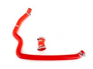 ES#3521814 - 023472ECS01-02 -  Silicone Diverter Valve Hose Set (2-pieces) - Red - Replace your flimsy rubber DV hoses with our in-house engineered 3-ply silicone hose set - ECS - Volkswagen
