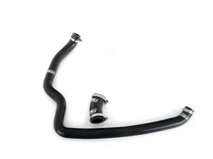  Silicone Diverter Valve Hose Set (2-pieces) - Black