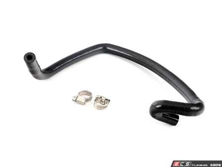 ES#3638683 - 018193ECS02 -  MK7/8V Silicone Coolant Hose Re-route Kit - Hide your coolant hose under your intake system for a cleaner appearance - ECS - Audi Volkswagen