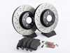 ES#3690843 - 0004213012KT7 - Front Brake Service Kit (322mm x 32mm)  - Featuring ECS V5 drilled/coated rotors, and Brembo Ceramic pads - Assembled By ECS - Mercedes Benz