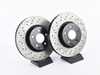ES#3690843 - 0004213012KT7 - Front Brake Service Kit (322mm x 32mm)  - Featuring ECS V5 drilled/coated rotors, and Brembo Ceramic pads - Assembled By ECS - Mercedes Benz