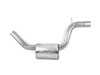 ES#3619128 - 140750 - 3" Stainless Steel Cat-Back System - Featuring 4" single round rolled angle-cut tips - Borla - Volkswagen