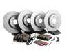 ES#3618293 - 8K0615121KT - Front & Rear Brake Service Kit - Featuring Zimmermann rotors and ECS DD23 Daily Driver ceramic pads - Assembled By ECS - Audi