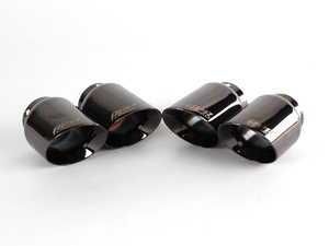ES#1928327 - TC100012 - Diamond Black Exhaust Tips - For FE100041 Exhaust Kit - (NO LONGER AVAILABLE) - Add some nice diamond black exhaust tips to your Audi - APR - 