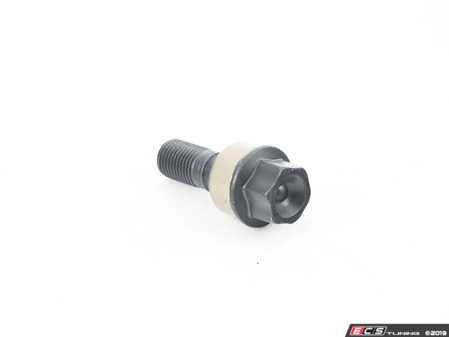 ES#2712791 - WHT006978 - Standard Wheel Bolt - Priced Each - (NO LONGER AVAILABLE) - Black OEM wheel bolt for alloy wheels - 45mm shaft (30mm length under seat) - Genuine Porsche - 