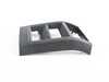 ES#2767044 - 51169281446 - Center Console Cover - Rear - Black - Genuine BMW - BMW