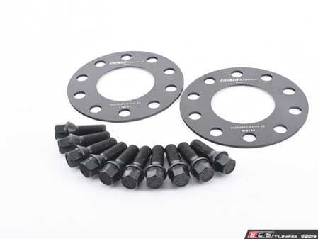 ES#2550346 - ECS#259KTWB1 - BMW 3mm Front Wheel Spacers & ECS Conical Seat Bolt Kit - Steel wheel spacers & bolt kit made specifically for your BMW - ECS - BMW