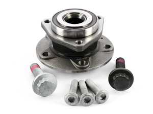 ES#3690786 - WHT005437AKT - Rear Wheel Bearing & Hub Assembly Kit - Hub Bearing Replacement For Those Noisy Or Worn Bearings - Assembled By ECS - Audi Volkswagen