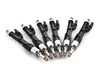 ES#3603815 - 13647597870KT - Fuel Injector Set - Set of six fuel injectors and decoupling rings - Assembled By ECS - BMW