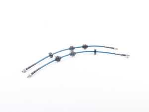 ES#3690890 - 022756TMS05 - Turner Motorsport Stainless Steel Brake Lines - Front - Sporting new low profile hardware! New superior zinc-nickel coating for ultimate corrosion resistnace! DOT compliant and made in USA! - Turner Motorsport - BMW