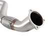 ES#4820845 - 021617ecs02KT1 - B8 2.0T T304 Stainless Steel 3.0" Downpipe - Let your engine breathe and growl with our high flow 3.0" stainless steel downpipe! - ECS - Audi