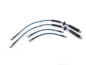 ES#3699012 - 022761TMS09 - Stainless Steel Brake Lines - Complete Kit  - DOT compliant, Made in USA, New low profile hardware, Superior corrosion resistance! - Turner Motorsport - BMW