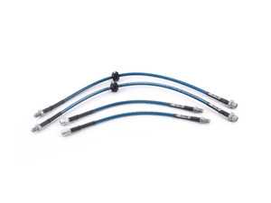 ES#3699021 - 028598TMS10 - Stainless Steel Brake Lines - Complete Kit - New low profile design! Superior Zinc-Nickel coating for ultimate rust resistance! - Turner Motorsport - BMW