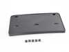 ES#3496898 - 8V5807287N9B9 - Front License Plate Bracket - Dark Chrome / High Gloss - Stay legal with this new license plate bracket - Genuine Volkswagen Audi - Audi