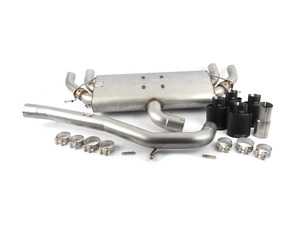 ES#3522154 - SSXVW424 - 3.0" Cat-back - Non-resonated - Featuring Cerakote black oval tips - Milltek Sport - Volkswagen