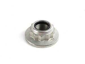 ES#470430 - N90654502 - Rear Stub Axle Nut - Priced Each - Holds rear wheel bearing onto the stub axle - Genuine Volkswagen Audi - Audi Volkswagen
