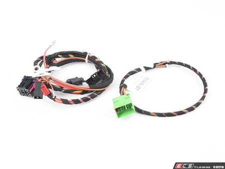 ES#3286603 - 95B04480235 - Additional Trailer Hitch Wiring Harness - Does not include the control module - Genuine Porsche - Porsche