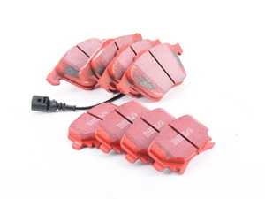ES#3690925 - dp31946cKT1 - Front & Rear Brake Pad Kit - EBC RedStuff - High performance street pad featuring Kevlar technology. - EBC - Volkswagen
