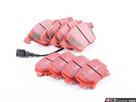 ES#3690925 - dp31946cKT1 - Front & Rear Brake Pad Kit - EBC RedStuff - High performance street pad featuring Kevlar technology. - EBC - Volkswagen