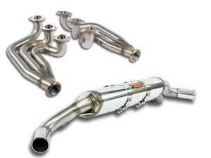 ES#3659487 - 247631KT1 - 75-89 911 Sport Exhaust System - Without Heat Exhangers - Equal length headers with 3 into 1 flat manifolds, made from 304 stainless steel - Supersprint - Porsche