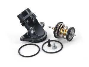 ES#3663827 - 06j121119bKT - Thermostat Replacement Kit  - Keep your cooling system efficient with a new thermostat, housing and o-ring - Assembled By ECS - Audi