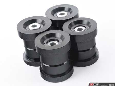 ES#3676901 - PSBE36BLACK - E36 Polyurethane Rear Subframe Bushings - 80A Durometer for an OEM+ feel. Black. - Revshift - BMW