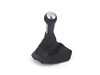 ES#1499784 - 99742407501FOT - Shift Knob With Boot - Black - Leather with aluminum-look shift pattern - Genuine Porsche - Porsche