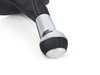 ES#1499784 - 99742407501FOT - Shift Knob With Boot - Black - Leather with aluminum-look shift pattern - Genuine Porsche - Porsche