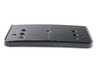 ES#3233672 - 8V5807287KT94 - Front License Plate Bracket - Black/Glossy - Add a front license plate to your vehicle while retaining a clean look - Genuine Volkswagen Audi - Audi