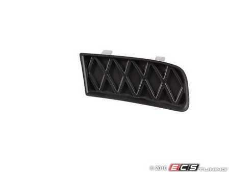 ES#437864 - 8E0807077B - DTM Bumper Side Air Vent Grille - Left - Grille insert for the side air scoop - Genuine Volkswagen Audi - Audi