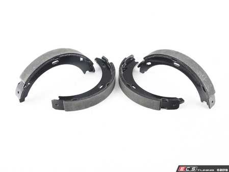 ES#2588283 - 2034200120 - Parking Brake Shoe Kit - Includes all hardware needed for installation - Textar - Mercedes Benz
