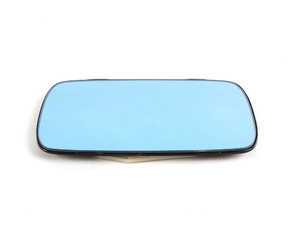 ES#80091 - 51161901176 - E30 Blue Tinted Heated Mirror Glass - Left Side - (NO LONGER AVAILABLE) - Replacement mirror glass for stock mirror housings - Genuine BMW - 