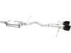 ES#2985602 - 49-36408-B - 2.5" Cat-Back Exhaust System - Stainless steel exhaust with black tips - AFE - Volkswagen