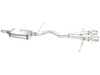 ES#2985603 - 49-36408-P - 2.5" Cat-Back Exhaust System - Stainless steel exhaust with polished tips - AFE - Volkswagen