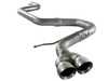 ES#2532616 - 49-46402 - 2.5" MachForce Cat-Back Exhaust System - Stainless steel exhaust with polished tips - AFE - Volkswagen