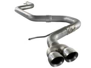ES#2532616 - 49-46402 - 2.5" MachForce Cat-Back Exhaust System - Stainless steel exhaust with polished tips - AFE - Volkswagen