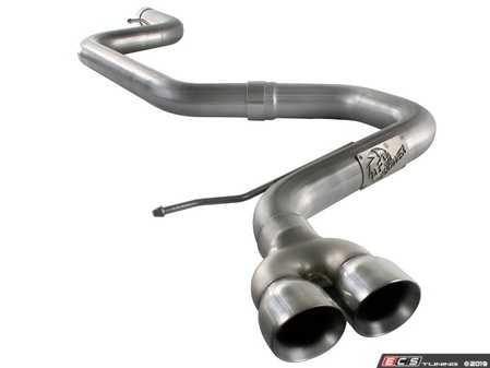 ES#2532616 - 49-46402 - 2.5" MachForce Cat-Back Exhaust System - Stainless steel exhaust with polished tips - AFE - Volkswagen
