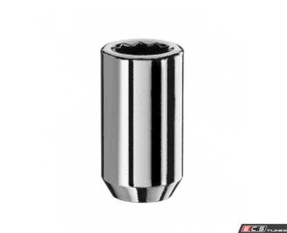ES#3979085 - DST20A - M12x1.5 Tuner Nuts Chrome - Priced Each - 20mm wide and 37mm long conical wheel stud nut for certain aftermarket wheels that require a smaller nut over standard width - ECS - BMW Volkswagen MINI