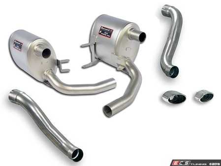 ES#3659504 - 997SSCATBKT1 - 2005-2008 997.1 Performance Cat-Back System - Sport - Hand Made in Italy - Quality fitment along with improve sound, and performance for your 997 - Supersprint - Porsche