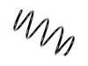 ES#3219253 - 37-161897 - Front Spring - Priced Each - Black, powder-coated B3 replacement coil spring - Bilstein - BMW