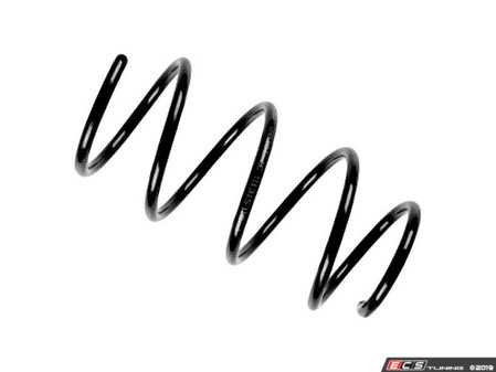 ES#3219253 - 37-161897 - Front Spring - Priced Each - Black, powder-coated B3 replacement coil spring - Bilstein - BMW