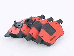 ES#3874294 - P85036N - Ceramic Front Brake Pad Set - Ceramic formula for smooth, low dust braking performance - Brembo - Audi Volkswagen