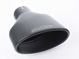 ES#3970808 - MSTIP242 - LH Cerakote Black Oval Trim (170x107mm) - Milltek Sport - Volkswagen