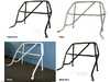 ES#3979207 - AP-911-500W - Race Roll Bar With Harness And Diagonal Bar - White - (NO LONGER AVAILABLE) - Quality roll cage to keep you safe on the track - Agency Power - 
